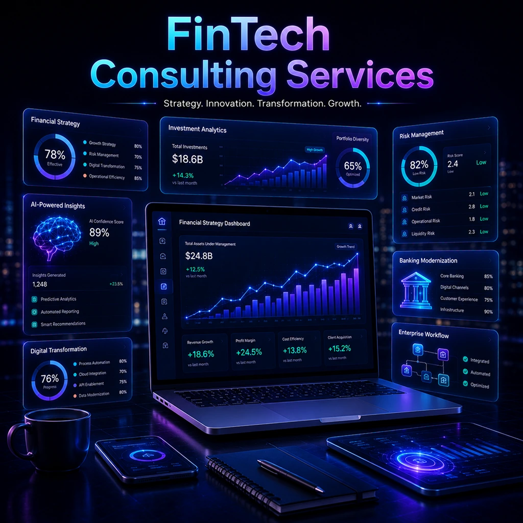 FinTech consulting services for financial businesses